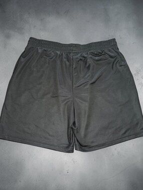 Athletic Works Men’s Black Mesh Athletic Shorts (1209)